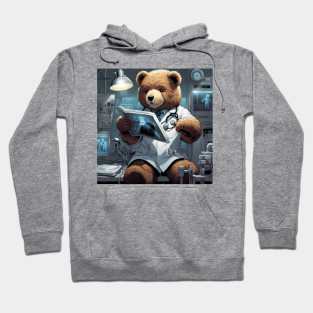 Teddy as a doctor taking x-rays of patients Hoodie